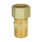 Everflow 1/2" O.D. COMP x 3/8" MIP Reducing Adapter Pipe Fitting, Lead Free Brass C68R-1238-NL - alternate 1